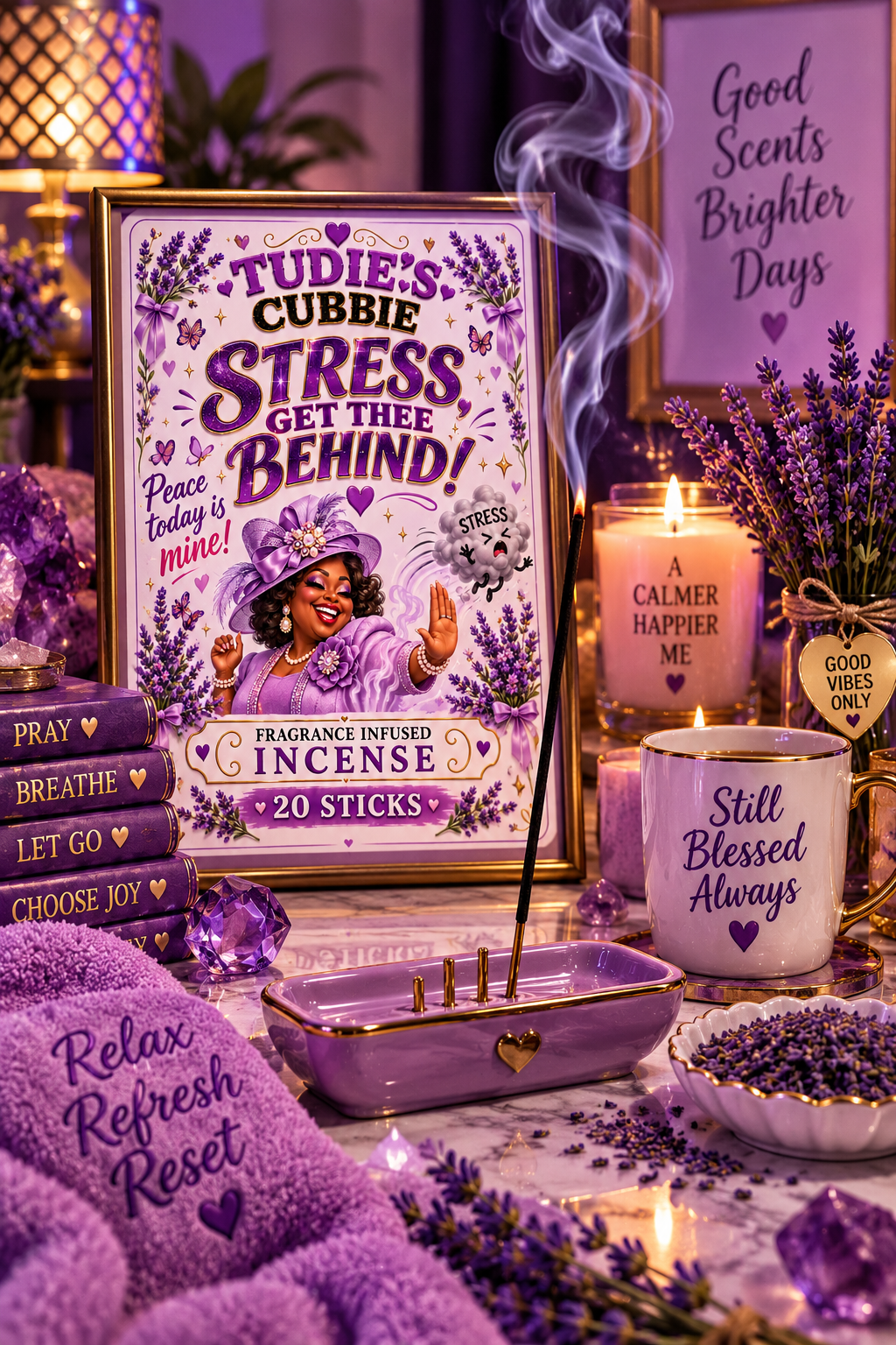 Stress Get Thee Behind